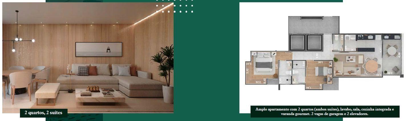 Apartamento de 2 quartos, 80m² no bairro Santa Helena, em Juiz de Fora | Eu Corretor