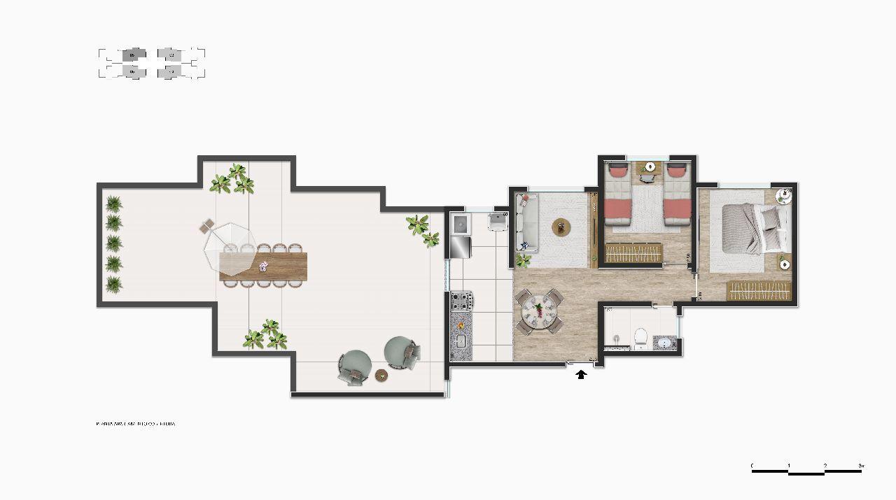 Apartamento, 2 quartos, 64 m² - Foto 12