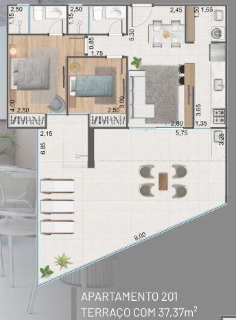 Apartamento, 2 quartos, 90 m² - Foto 17