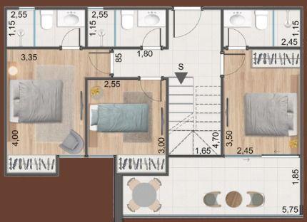 Cobertura, 3 quartos, 155 m² - Foto 23