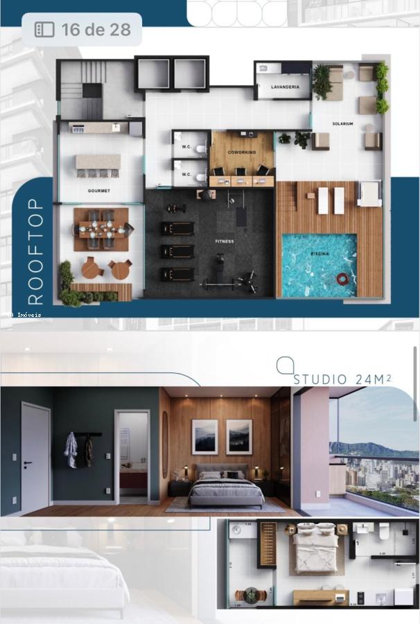 Apartamento, 1 quarto, 24 m² - Foto 8