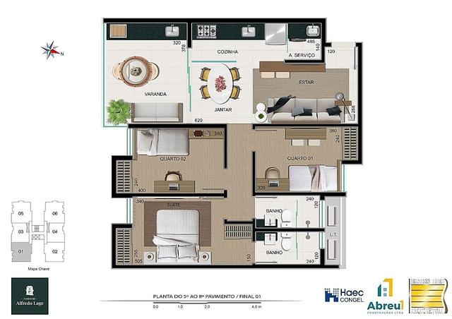 Apartamento, 3 quartos - Foto 16