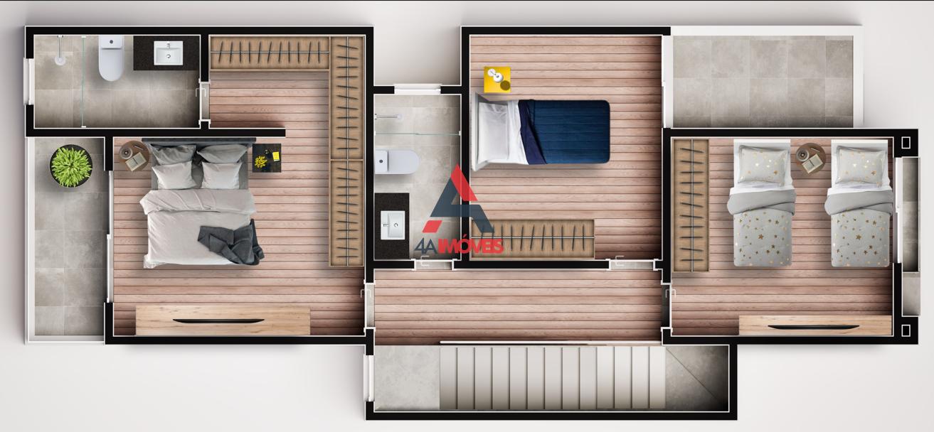 Casa, 3 quartos - Foto 7