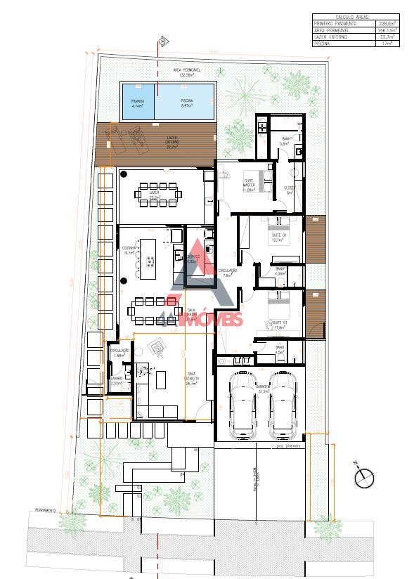 Casa de Condomínio, 3 quartos - Foto 11