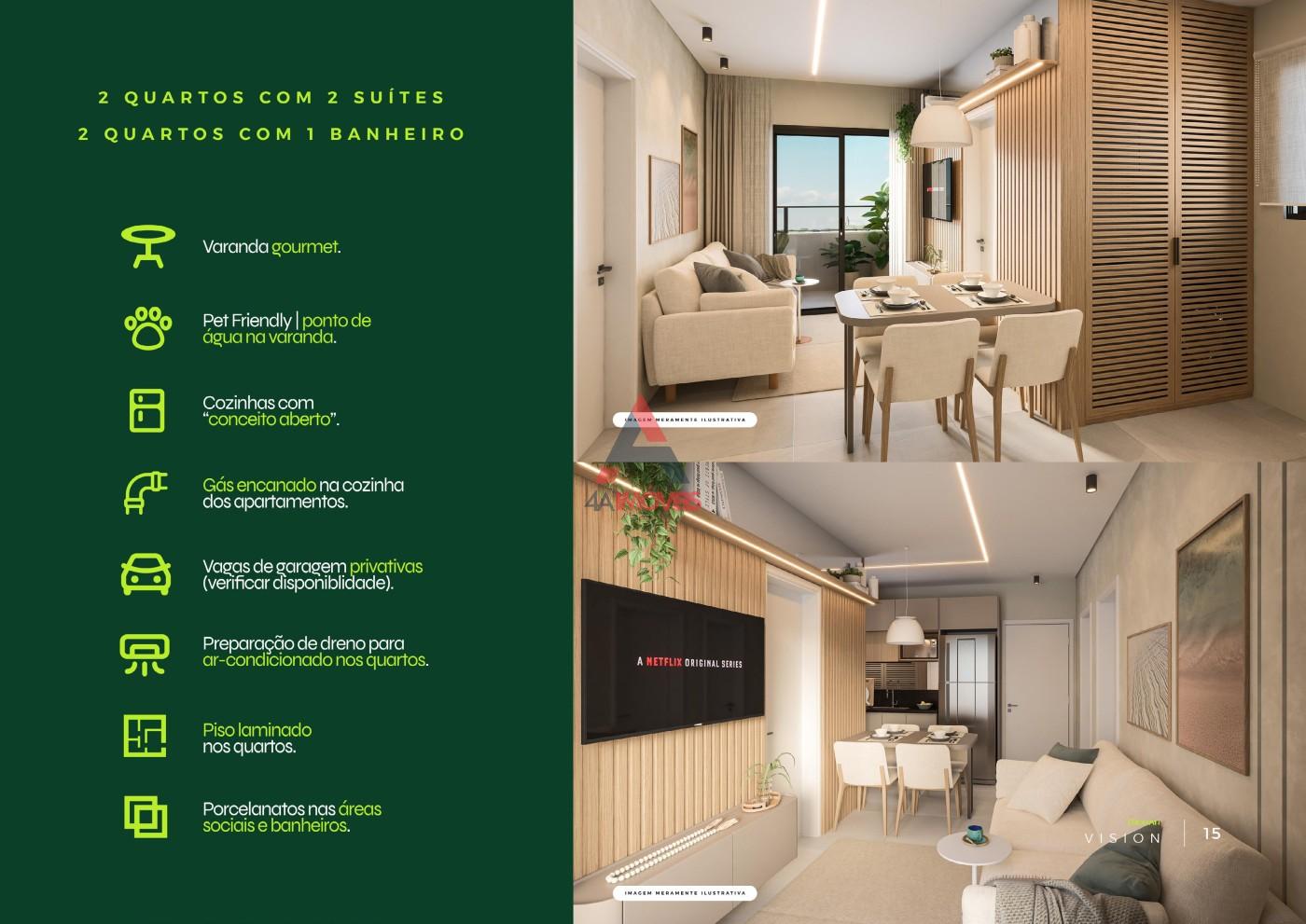 Apartamento, 2 quartos - Foto 14