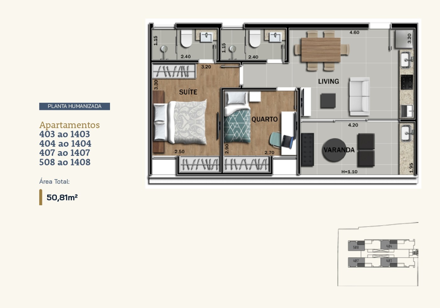 Apartamento, 2 quartos - Foto 17